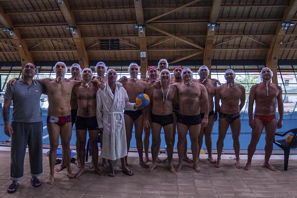 Condições fantásticas para o polo aquático